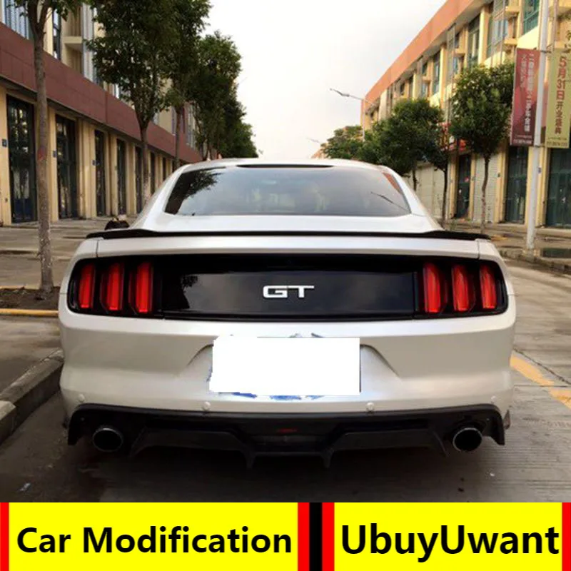 Spoiler For Ford Mustang 2015 2016 2017 2018 high quality ABS car tail wing decoration spoiler for ford mustang | Автомобили и