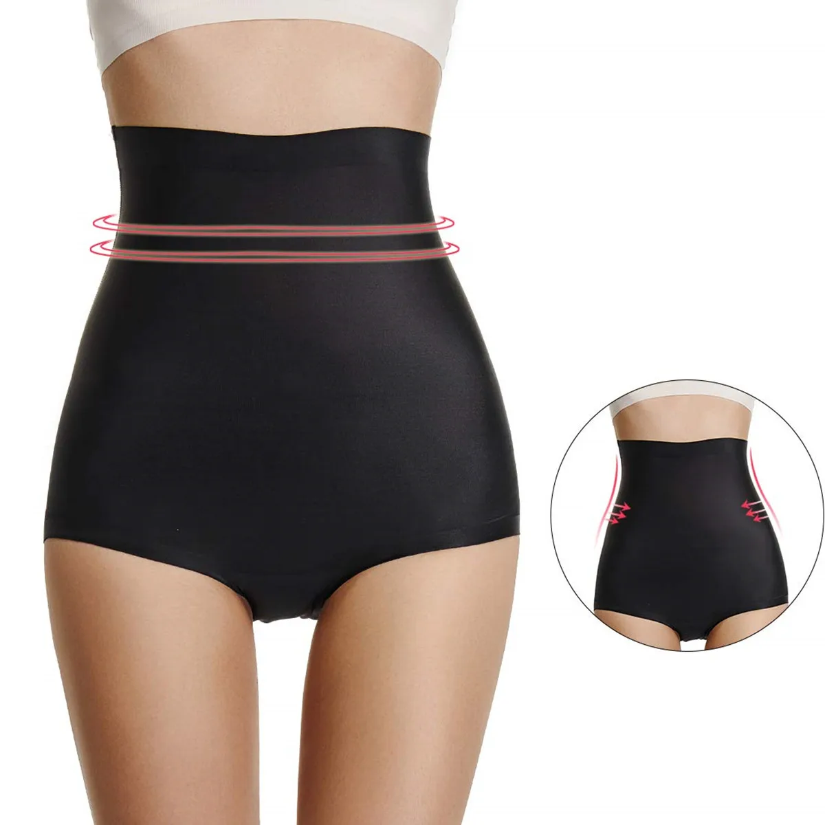 Joyshaper Butt Lifter, Формирующее бельё Формирующее фигуру, бесшовные трусики с высокой талией, сексуальное нижнее белье с регулировкой живота