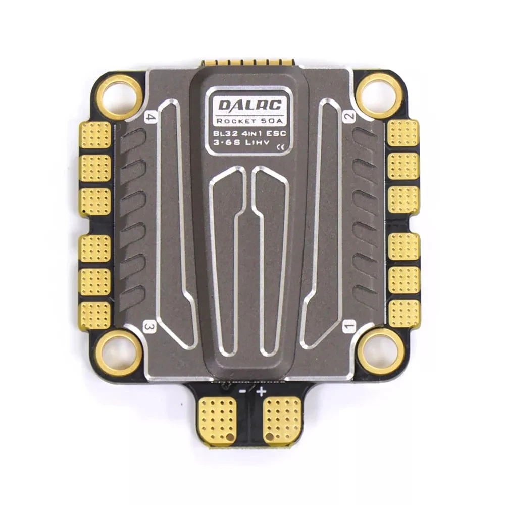 Контроллер полета DALRC F722 + 50A Rocket 4 в 1 ESC DUAL STM32F722RGT6 встроенный контроллер OSD BEC 5 12A F7