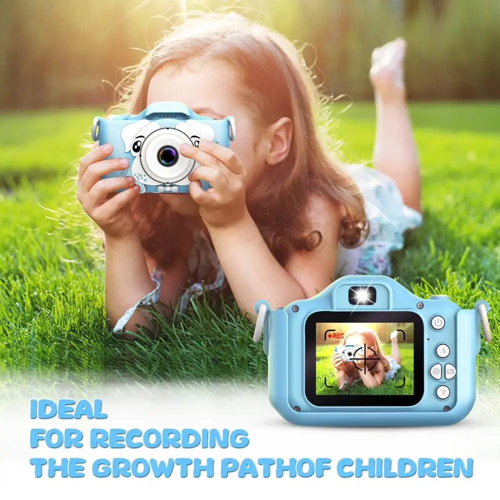 High Quality Kids Digital Camera Children Cartoon Video Camera 2.0 Inch