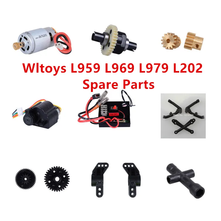 Запасные части Wltoys L959 L969 L979 L202 для радиоуправляемых автомобилей