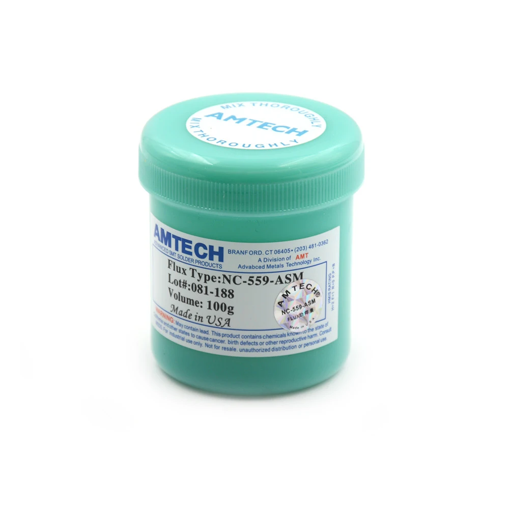 1pcs NC-559-ASM Solder Flux Paste Green-Bottle Soldering Tin Cream 100g