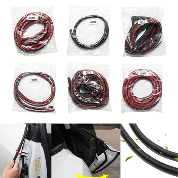 

Car Noise Reduction Noise Strip For Tesla Model 3 2017 2018 2019 Model3 Noise Lowering Reduction Seal Doors Trim Edge Moulding