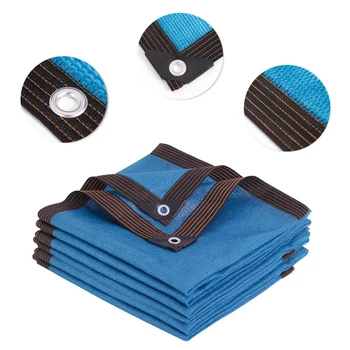 

Pergola Cover Canopy Shade Cloth Pergola Cover Canopy Awnings Blue Thickening Cover With Grommets Fabric 90% Sun Shade Cloth