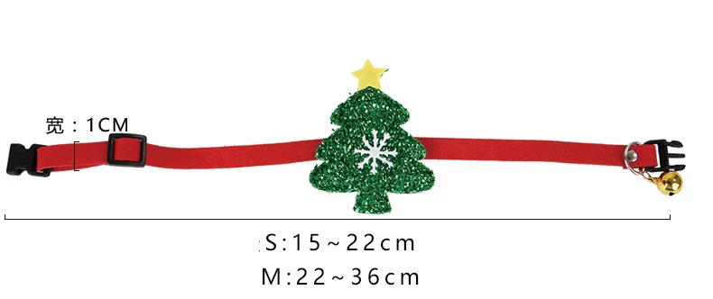 Funny Festival pet collar Christmas cats leash Dog necklace Halloween kitten puppy collar For Small Dogs Cats Pet accessories (2)