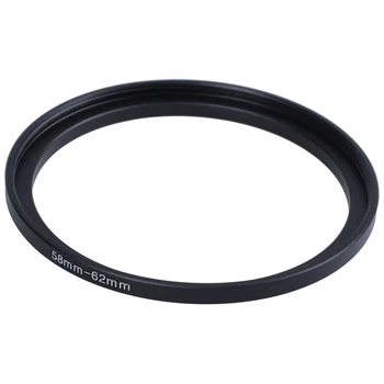 

58mm-62mm 58mm to 62mm Step Up Ring Filter Adapter for Camera