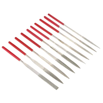 

10x 160mm Diamond Needle File Set Hand Tool Glass Stone Ceramic Hobby Craft