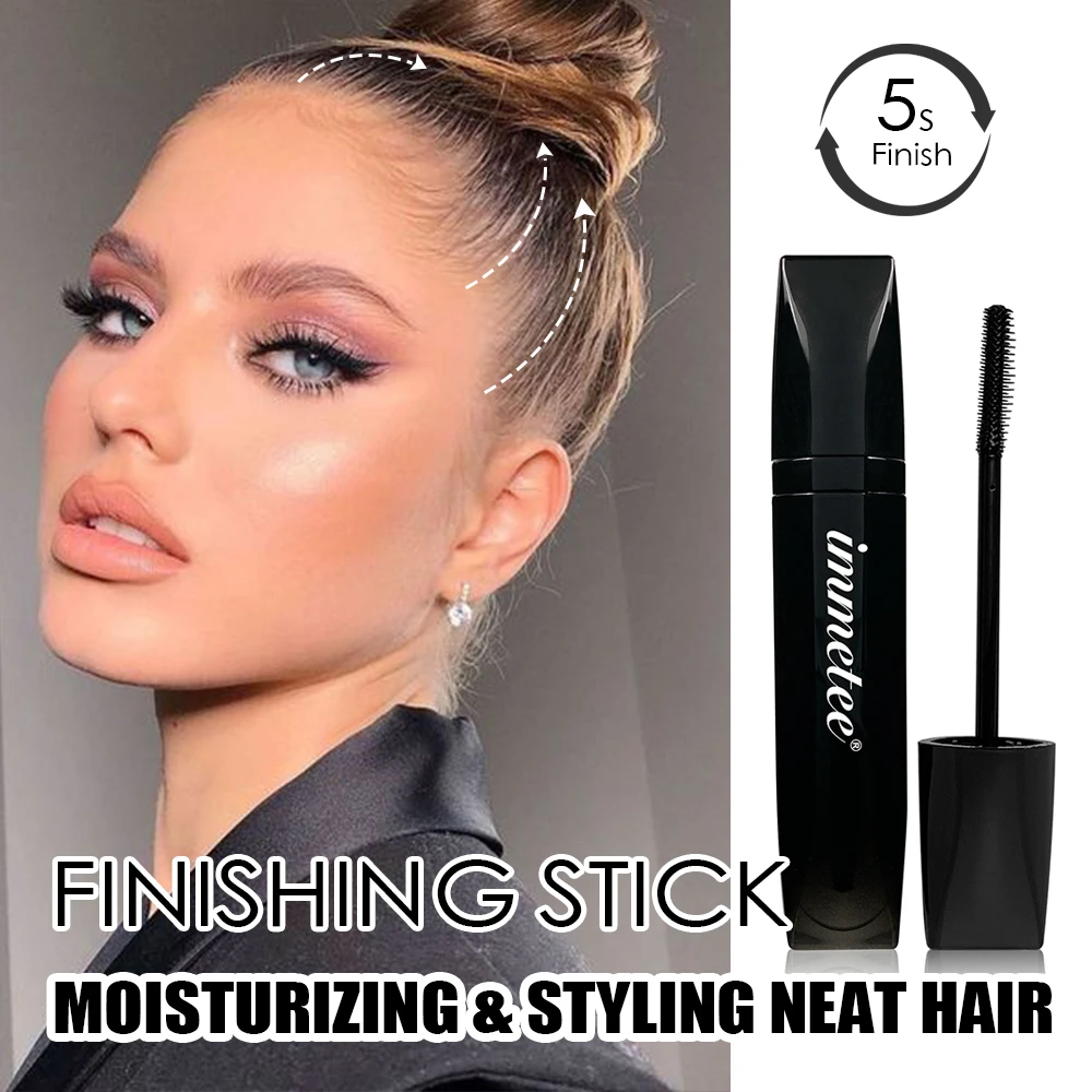 Hair Finishing Stick Hair Wax Stick for Flyaway Hair Broken Baby Hair Gel Quickest Solution for Neat Hair Styles for Women mom and dad taught me to stick stickers 10 volumes baby enlightenment cognitive stickers logical thinking training livros art