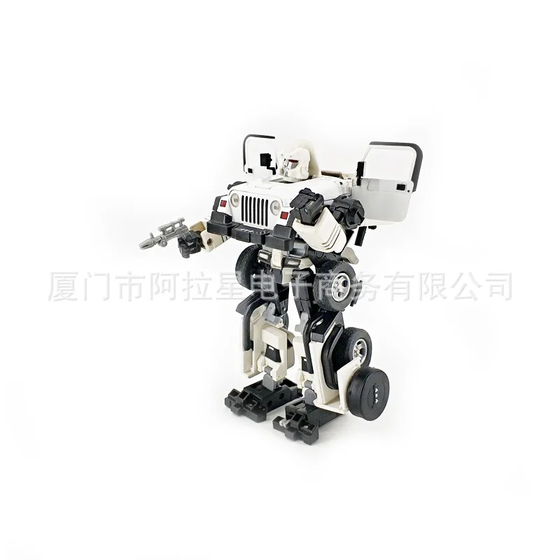 

Educational Manual Transformation Alloy Autobots Robot Models Garage Kit Children New Year Gift Boy Educational Toy