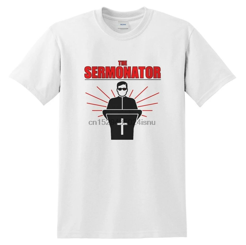 Футболка Sermonator идея забавного подарка для церкви христианских проповедников |