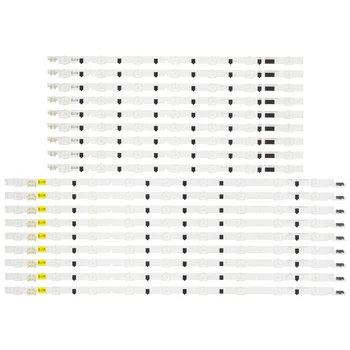 

(New Kit)18 PCS LED backlight strip for Sam sung TV UN50F6400AFXZC 2013SVS50F R 7 L 9 D2GE-500SCB-R3 D2GE-500SCA-R3 T500HVF02.4