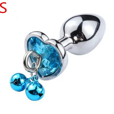 Metal Butt Plug Bell Anal Bdsm Slave Traction Chain BDSM Anal Plugs