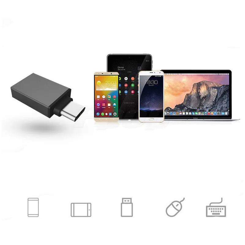 Otg-адаптер геймпад Мышь Клавиатура U диск для type-C для мобильных телефонов