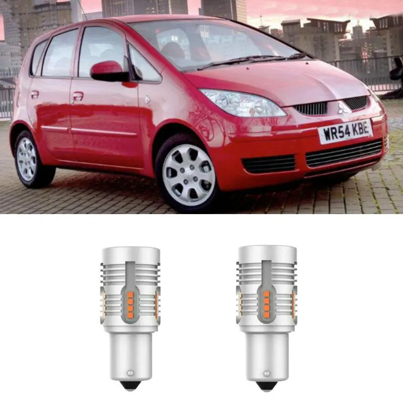 

Intelligent IC Decoding Turn signal Light For Mitsubishi COLT VI mk6 Z3A Z2A Hatchback canbus 1556LM No strobe 2pc