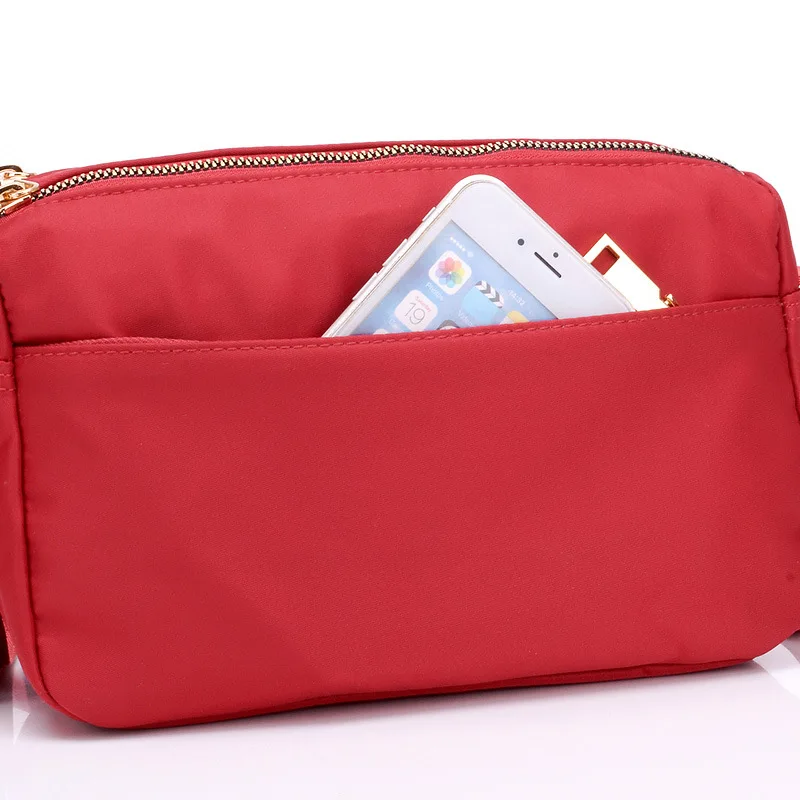 

Korean-style Trend Versatile Fashion Casual Large-Volume Light Nylon Women's Multi-Compartment Shoulder Diagonal Bag
