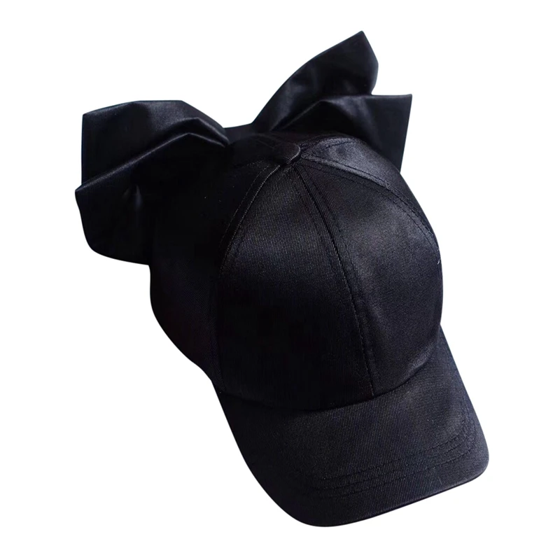 Осенне-зимняя хлопковая детская вязаная шляпа с бантом, регулируемая бейсбольная кепка для мальчиков и девочек, детская Кепка в стиле хип-хоп