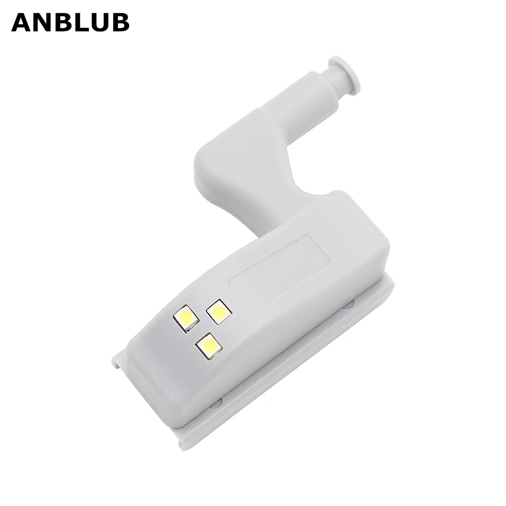 5pcs Universal LED Under Cabinet Lights Wardrobe Light Inner Hinge Lamp For Indoor Cupboard Kitchen Closet Warm/Cold White | Лампы и