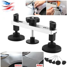 Вмятин Съемник Мост вмятин Тяговая вкладка Многофункциональный вмятин Съемник ручной инструмент с винтами Универсальный ремонтный комплект