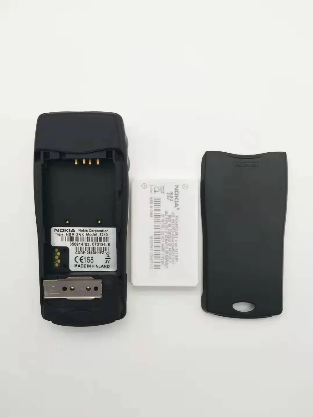 2 шт./лот Nokia 8210 разблокированный мобильный телефон 2G Dualband GSM 900/1800 GPRS Классический дешевый сотовый телефон