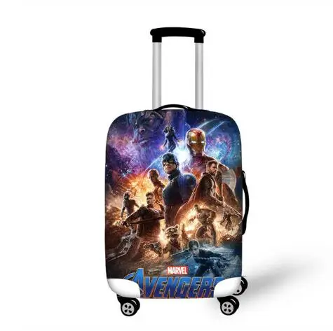 Luggage Cover 18''-32'' Super Hero Elastic Luggage Protective Cover Trolley Suitcase Dust Bag Case Cartoon Travel Accessories