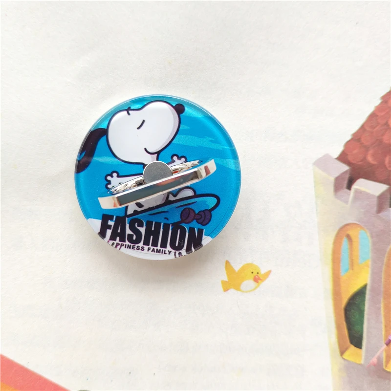 

Cartoon Character Avatar Mobile Phone Telescopic Grip Bracket Round Metal Bracket Car Bracket Ring Mobile Phone Holder