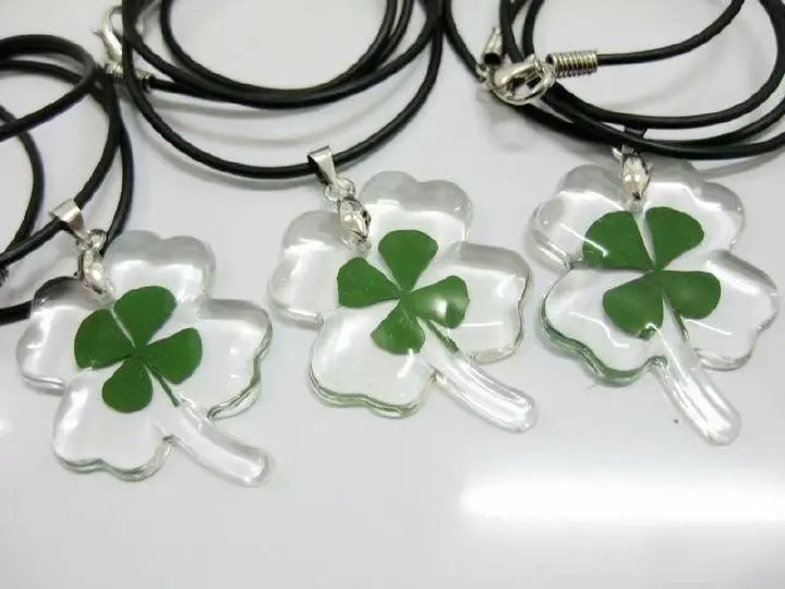 12 шт. модный четырехлистный клевер красивый дизайн кулон | Украшения и аксессуары