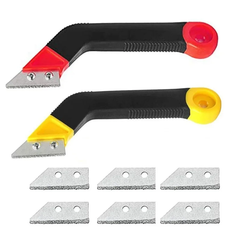 

Красивый скребок для снятия швов, настенный инструмент для ремонта напольной плитки, щель, пятна, старый раствор, чистка, удаление пыли, ручные бытовые инструменты