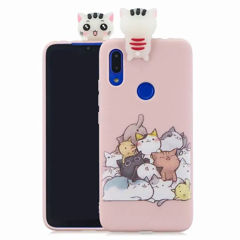A Style 3D мультяшный чехол для телефона huawei P30 Lite Pro Y7 Y9 P20 Lite Мягкий силиконовый чехол из ТПУ - Цвет: A Style