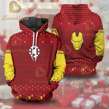 

The Avengers Sweatshirts Superhero Hoodie Jackets Men Women Top Coat Cosplay Costumes