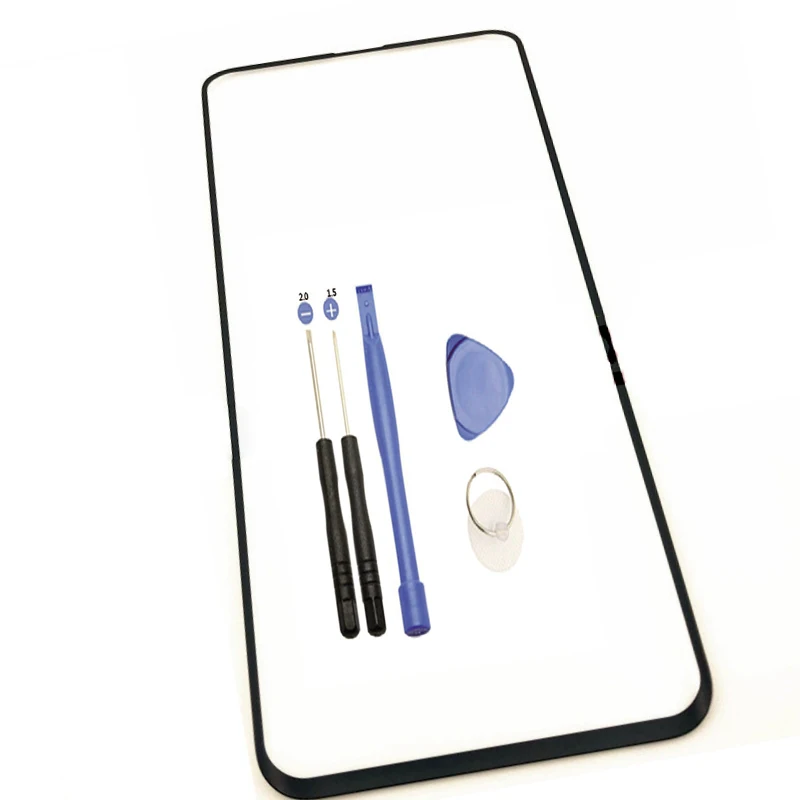 

OP011 100% New For Oppo Find X Mobile phone Touch Screen Front Glass lens Replacement lcd Outer Touch Lens Cover Panel Parts