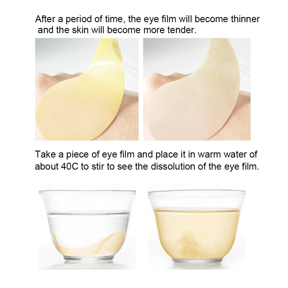 NEW Eye Mask Anti-Aging Collagen Eye Patches Moisturizing Reducing Dark Circles under Eyes Pads@ME88