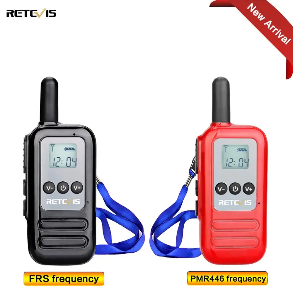 Пара Retevis RT65 мини рация UHF 400-470 МГц PMR446/FRS радио Comunicador портативный приемопередатчик VOX TOT двухстороннее радио