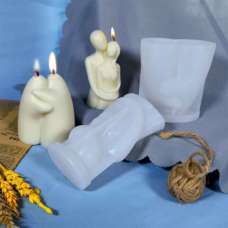 ACJLHY Moule à Bougie en Silicone Bricolage Moule en Silicone de déesse Buste 3D Outil de Fabrication de Bougies aromatiques Utilisé pour la décoration de la Maison dhalloween et de Pâques 