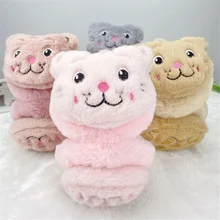 Fashion Casual Soft Cartoon Cute Warm Earmuffs Ear Warmers Ear Protection Thicken Warm