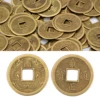 100pcs/lots Chinese Ancient Lucky Coins Dragon Fei Shui Coins Money 25mm For Home Collection Fortune Wealth DIY Handicraft Decor ► Photo 2/6