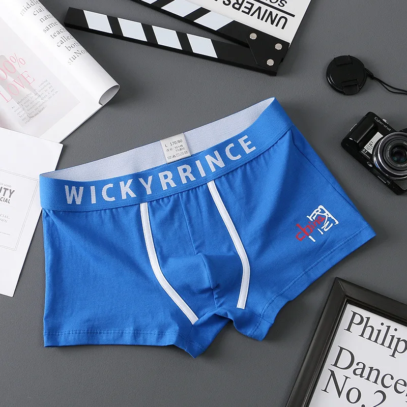 EXILIENS nueva CHINA Boxer de algodón de los hombres Ropa Interior delgada Cueca Masculina Ropa Interior Calzoncillos Hombre boxeadores Hombre M-3XL - AliExpress