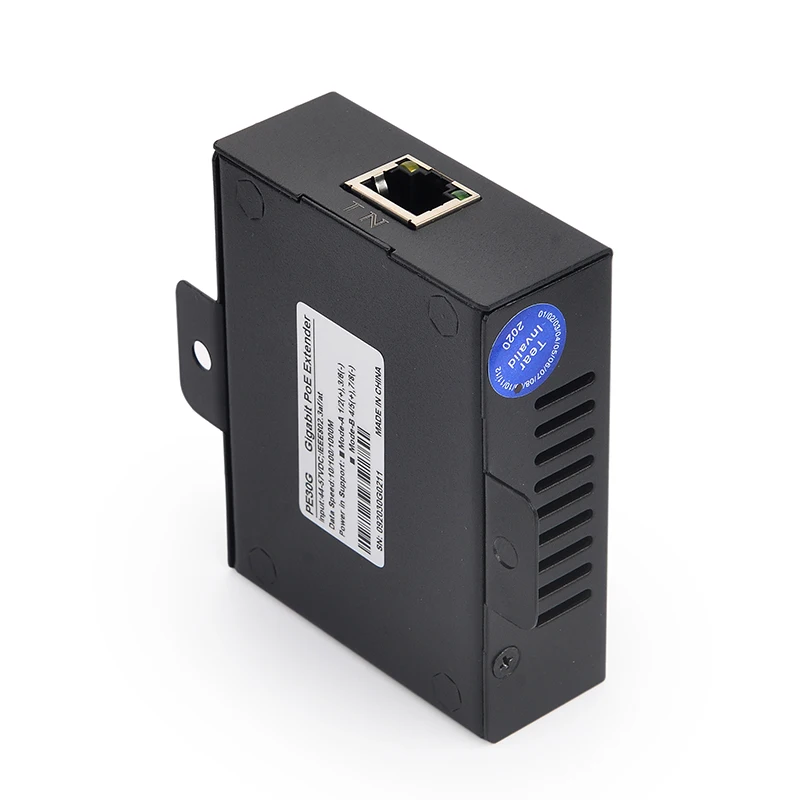 Gigabit POE Extender IEEE 802.3af Extend 100 Meters 10/100/1000Mbps with Standard Input / Output for IP Camera Range | Безопасность и