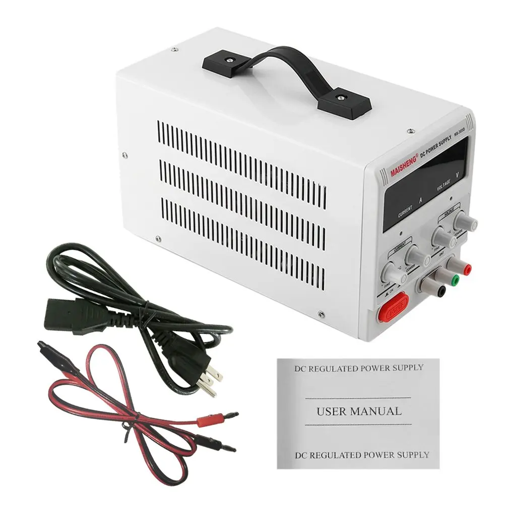 

Professional 30V 5A DC Power Supply LED Digital Display Metal Design Variable Precision Adjustable Power Supply