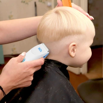 

Electric Hair Clipper USB Rechargeable Waterproof Quiet Low Noise Suit Adult Child Baby Hair Clipper Cutter for Adult Kids Home