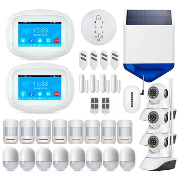 

TOWODE K52 Kit Wireless Home Security Alarm System APP Control With Auto Dial Motion Detector Sensor Burglar Alarm System