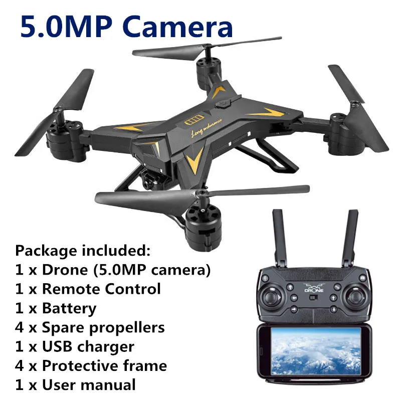 5.0MP b KY601S складной Дрон 4K HD камера wifi HD камера 1080P Дроны с широкоугольным FPV Профессиональный RC Квадрокоптер - Цвет: 5.0MP b