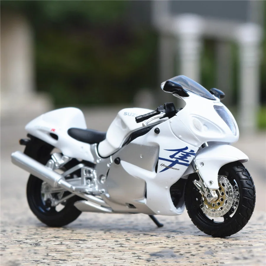 Мотоциклы Maisto 1/18 1:18 Suzuki GSX 1300R модели мотоциклов литые с дисплеем подарок на день