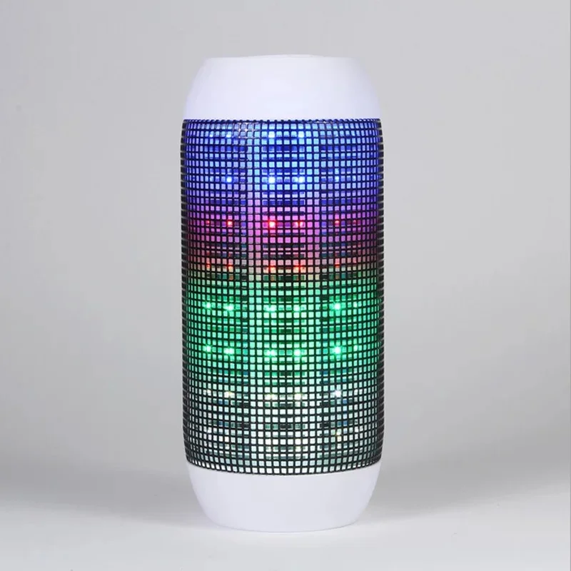

Multi-function portable LED light bluetooth speaker pulse subwoofer wireless stereo speaker support TF memory card audio