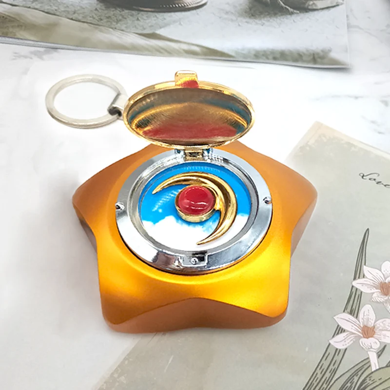 Moonlight Memory Star Locket Starlit Sky Handmade Music Box Metal Gift