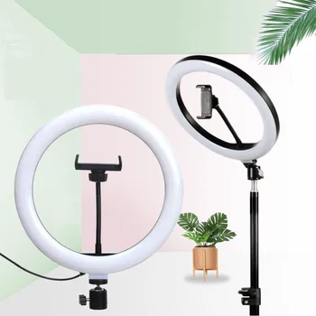 

Selfie Ring Lamp Led Ring Light Selfie With Tripod Ring For Selfie Phone Video Photography Lighting For Youtube Phone Holder