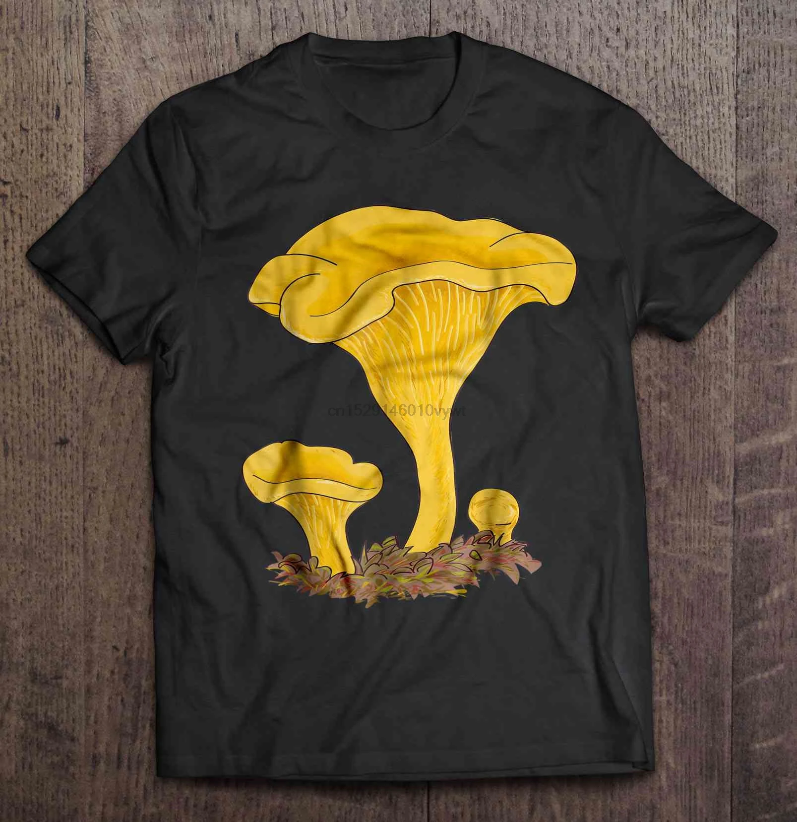 

Men Funny T Shirt Fashion tshirt Chanterelle Mushroom Women t-shirt