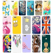 K Caso do telefone do Silicone Para huawei honor 7X casos tampa do Telefone TPU macio tampa Traseira completa 360 Estojo Protetor novo design pop(China)