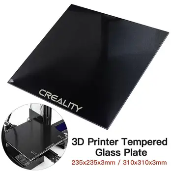

3D Printer Tempered Glass Heated Bed Build Surface For Ender-3/Ender-3 Pro/Ender-3X/Ender-5/CR-10/CR-10S/CR-20/CR-20 Pro Printer