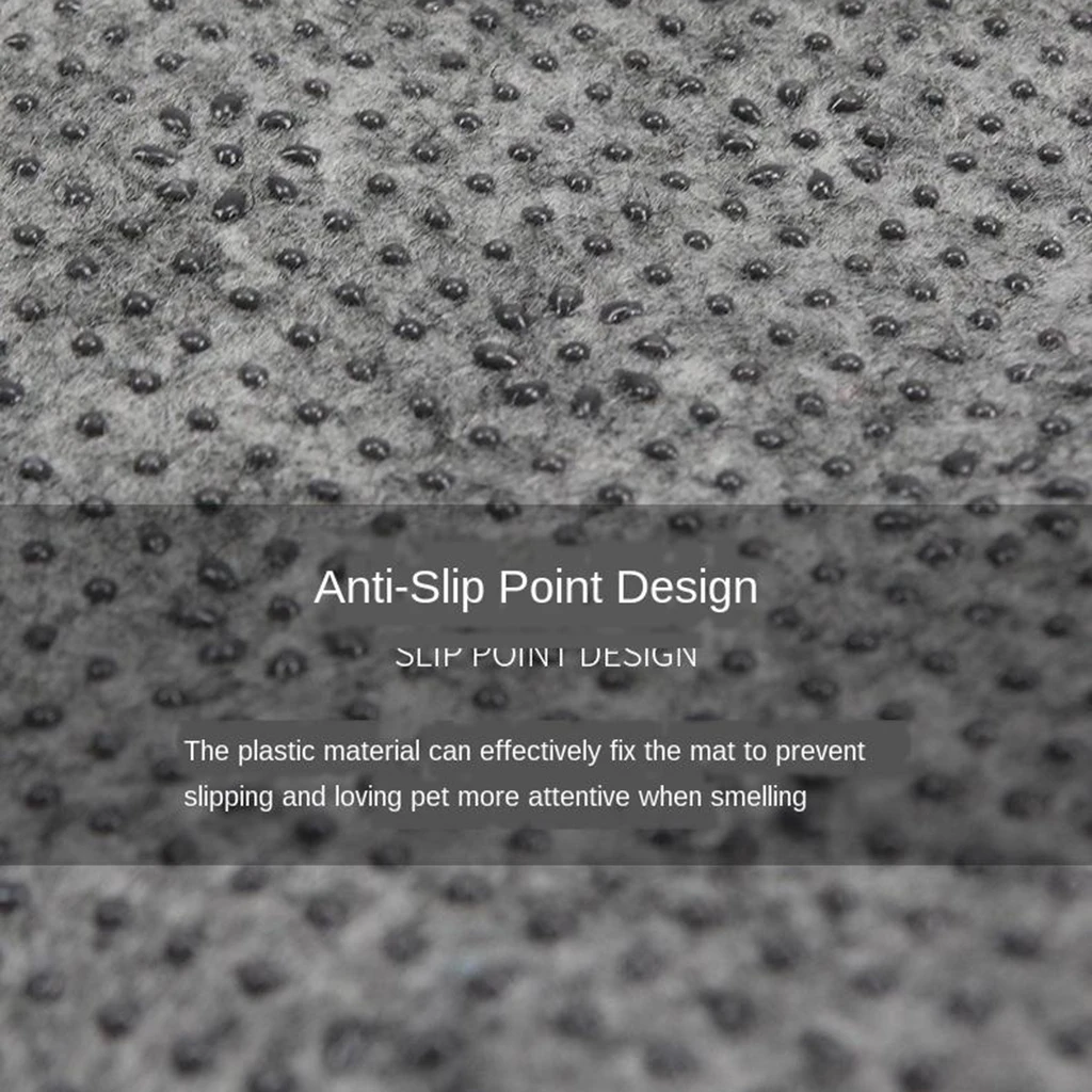 Soft Pet Dog Snuffle Mat Training Blanket Pet Nose Work Smell Snuffle Pads Training Feeding Blanket Pet Nose Pad