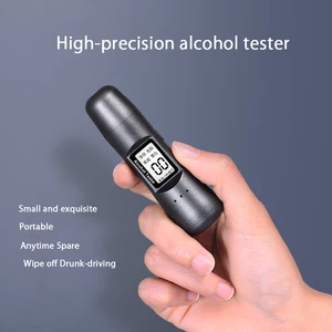 Image 4 - CDEN alkohol tester polizei LCD digital atmen schnelle reaktion professionelle alkohol tester betrunken fahren test